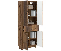 Spintelė 2 pcs 66 x 34,5 x 90 cm Apdirbta mediena