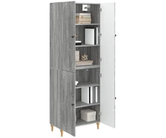 Spintelė 2 pcs 66 x 34,5 x 90 cm Apdirbta mediena