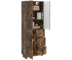 Spintelė 2 pcs 66 x 34,5 x 90 cm Apdirbta mediena