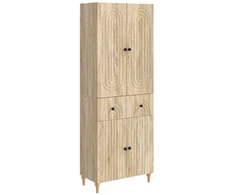 Spintelė 2 pcs 66 x 34,5 x 90 cm Apdirbta mediena