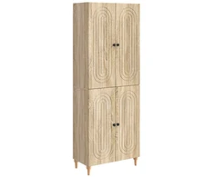 Spintelė 2 pcs 66 x 34,5 x 90 cm Apdirbta mediena