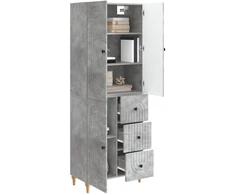 Spintelė 2 pcs 66 x 34,5 x 90 cm Apdirbta mediena