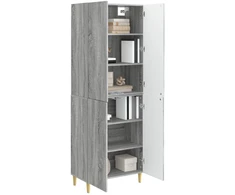 Spintelė 2 pcs 66 x 34,5 x 90 cm Apdirbta mediena