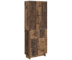 Spintelė 2 pcs 66 x 34,5 x 90 cm Apdirbta mediena
