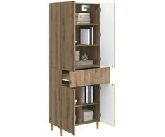 Spintelė 2 pcs 66 x 34,5 x 90 cm Apdirbta mediena