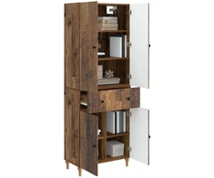 Spintelė 2 pcs 66 x 34,5 x 90 cm Apdirbta mediena