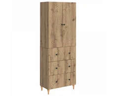 Spintelė 2 pcs 66 x 34,5 x 90 cm Apdirbta mediena