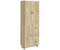 Spintelė 2 pcs 66 x 34,5 x 90 cm Apdirbta mediena
