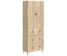 Spintelė 2 pcs 66 x 34,5 x 90 cm Apdirbta mediena
