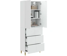 Spintelė 2 pcs 66 x 34,5 x 90 cm Apdirbta mediena