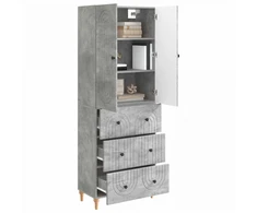Spintelė 2 pcs 66 x 34,5 x 90 cm Apdirbta mediena