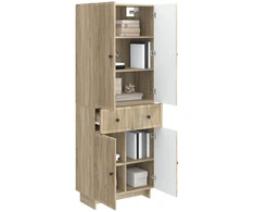 Spintelė 2 pcs 66 x 34,5 x 90 cm Apdirbta mediena