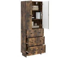 Spintelė 2 pcs 66 x 34,5 x 90 cm Apdirbta mediena