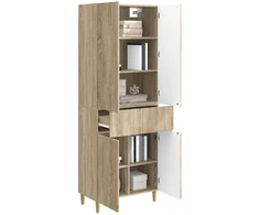 Spintelė 2 pcs 66 x 34,5 x 90 cm Apdirbta mediena