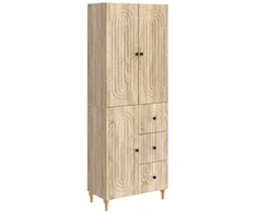Spintelė 2 pcs 66 x 34,5 x 90 cm Apdirbta mediena
