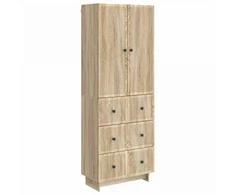 Spintelė 2 pcs 66 x 34,5 x 90 cm Apdirbta mediena