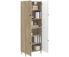 Spintelė 2 pcs 66 x 34,5 x 90 cm Apdirbta mediena