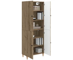 Spintelė 2 pcs 66 x 34,5 x 90 cm Apdirbta mediena