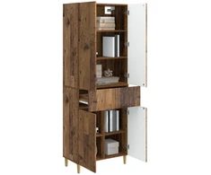 Spintelė 2 pcs 66 x 34,5 x 90 cm Apdirbta mediena