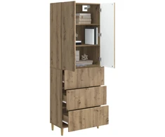 Spintelė 2 pcs 66 x 34,5 x 90 cm Apdirbta mediena