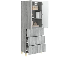 Spintelė 2 pcs 66 x 34,5 x 90 cm Apdirbta mediena