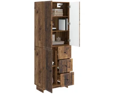 Spintelė 2 pcs 66 x 34,5 x 90 cm Apdirbta mediena