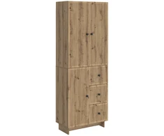 Spintelė 2 pcs 66 x 34,5 x 90 cm Apdirbta mediena