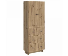 Spintelė 2 pcs 66 x 34,5 x 90 cm Apdirbta mediena