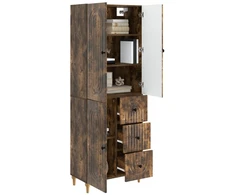 Spintelė 2 pcs 66 x 34,5 x 90 cm Apdirbta mediena