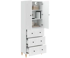 Spintelė 2 pcs 66 x 34,5 x 90 cm Apdirbta mediena