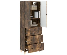 Spintelė 2 pcs 66 x 34,5 x 90 cm Apdirbta mediena
