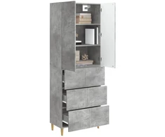 Spintelė 2 pcs 66 x 34,5 x 90 cm Apdirbta mediena