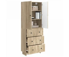 Spintelė 2 pcs 66 x 34,5 x 90 cm Apdirbta mediena
