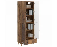 Spintelė 2 pcs 66 x 34,5 x 95 cm Apdirbta mediena