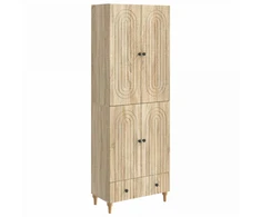 Spintelė 2 pcs 66 x 34,5 x 95 cm Apdirbta mediena
