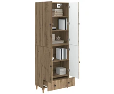 Spintelė 2 pcs 66 x 34,5 x 95 cm Apdirbta mediena
