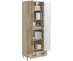 Spintelė 2 pcs 66 x 34,5 x 95 cm Apdirbta mediena
