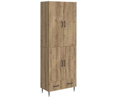 Spintelė 2 pcs 66 x 34,5 x 95 cm Apdirbta mediena