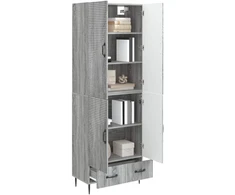Spintelė 2 pcs 66 x 34,5 x 95 cm Apdirbta mediena