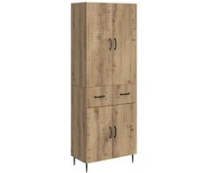 Spintelė 2 pcs Artisano ąžuolo 66 x 34,5 x 89,5 cm