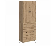 Spintelė 2 pcs Artisano ąžuolo 66 x 34,5 x 90 cm