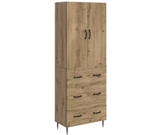 Spintelė 2 pcs Artisano ąžuolo 66 x 34,5 x 90 cm