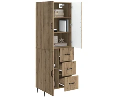 Spintelė 2 pcs Artisano ąžuolo 66 x 34,5 x 89,5 cm
