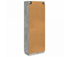 Spintelė 2 vnt. 66 x 34,5 x 87 cm Apdirbta mediena Betono pilka