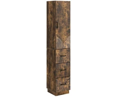Spintelė 2 pcs Dūminio ąžuolo 33 x 34,5 x 87 cm