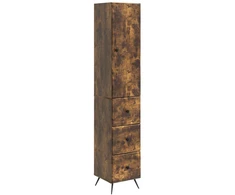 Spintelė 2 pcs Dūminio ąžuolo 34,5 x 34,5 x 90 cm