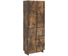 Spintelė 2 pcs Dūminio ąžuolo 66 x 34,5 x 90 cm