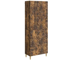 Spintelė 2 pcs Dūminio ąžuolo 66 x 34,5 x 90 cm