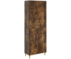 Spintelė 2 pcs Dūminio ąžuolo 66 x 34,5 x 95 cm