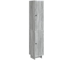 Spintelė 2 pcs Pilka Sonoma 34,5 x 33 x 90 cm Apdirbta mediena